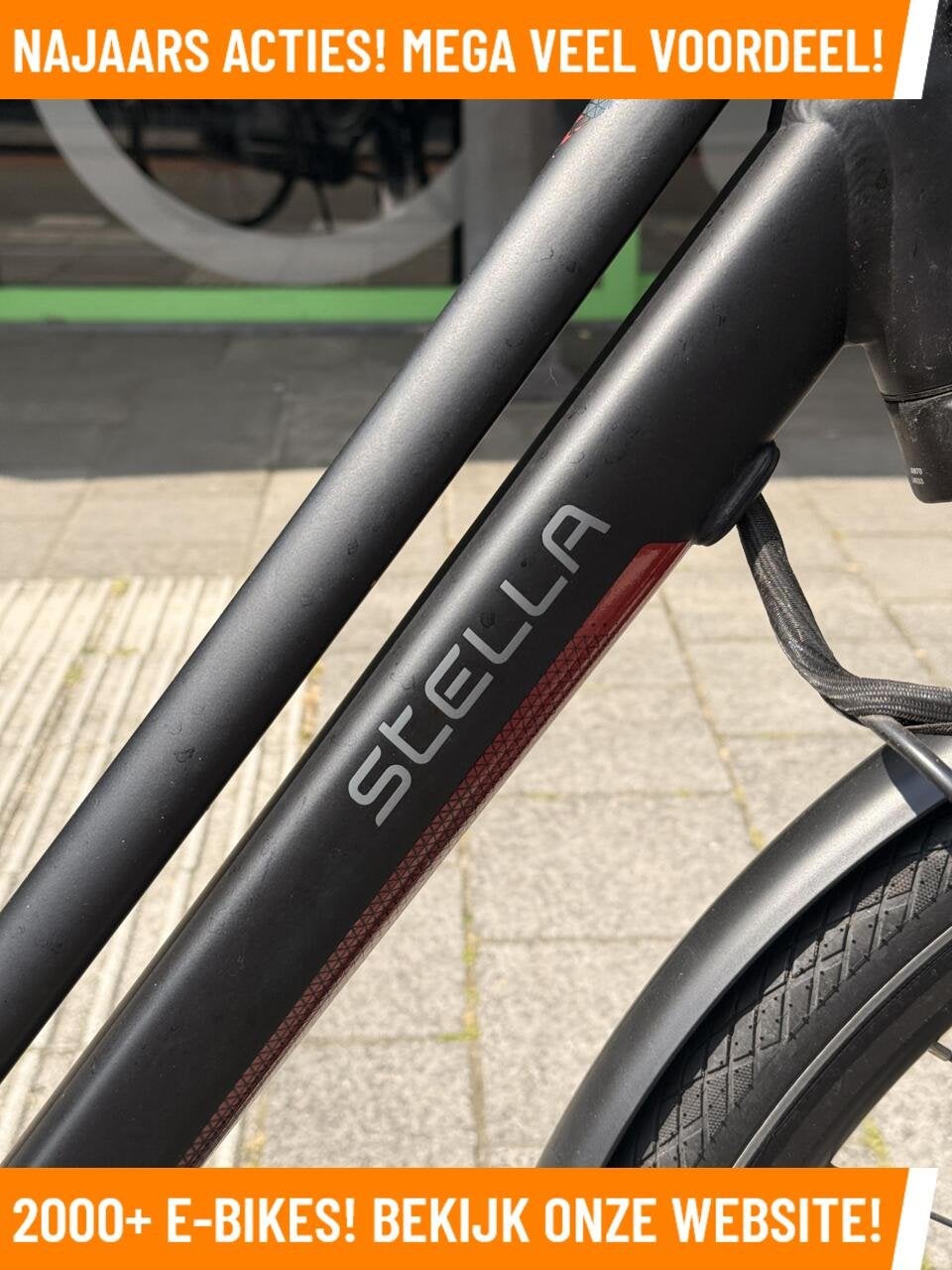 Stella Vicenza Elektrische fiets met voorwiel motor bij MRA, Gebruikt, Overige merken