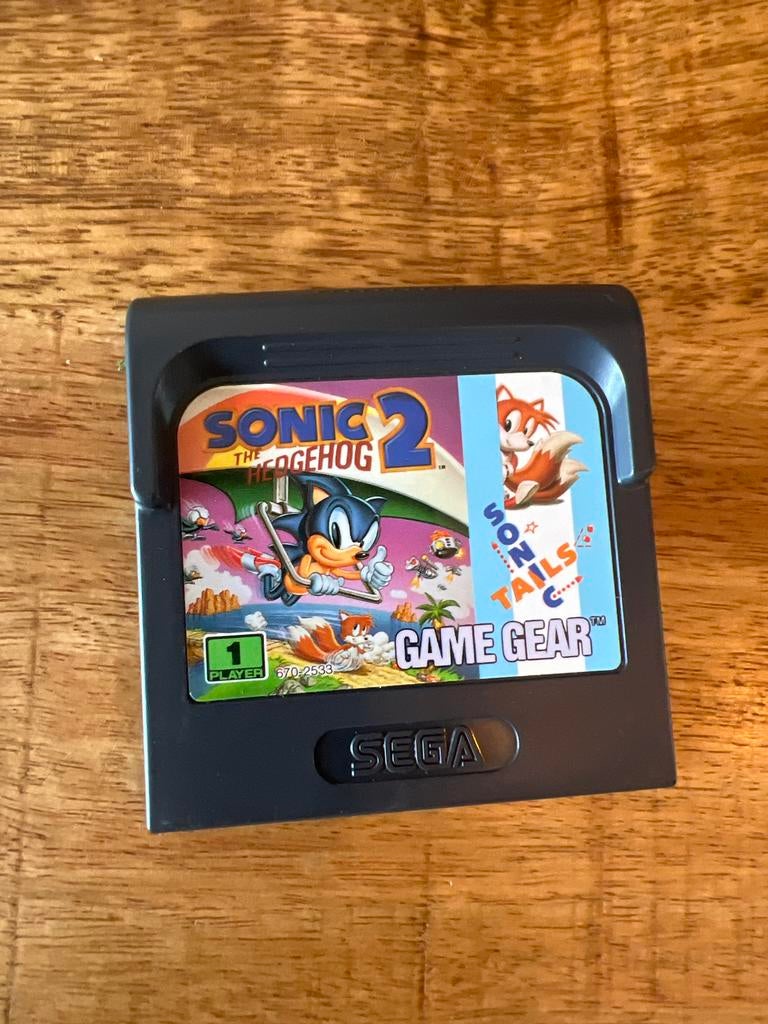Sonic the Hedgehog 2 - Game Gear (Sega), Spelcomputers en Games, Spelcomputers | Sega, Game Gear, Ophalen of Verzenden, Zonder controller