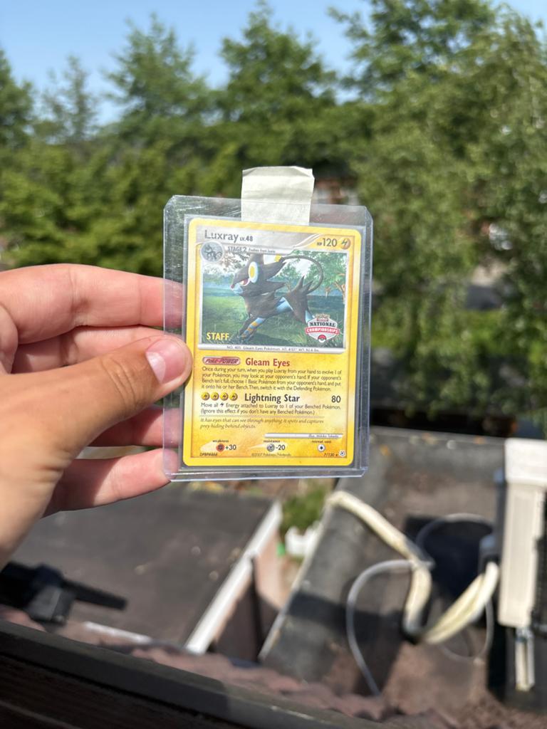 Staff Pokémon kaart - Luxray Lv.48, Ophalen of Verzenden, Gebruikt, Losse kaart