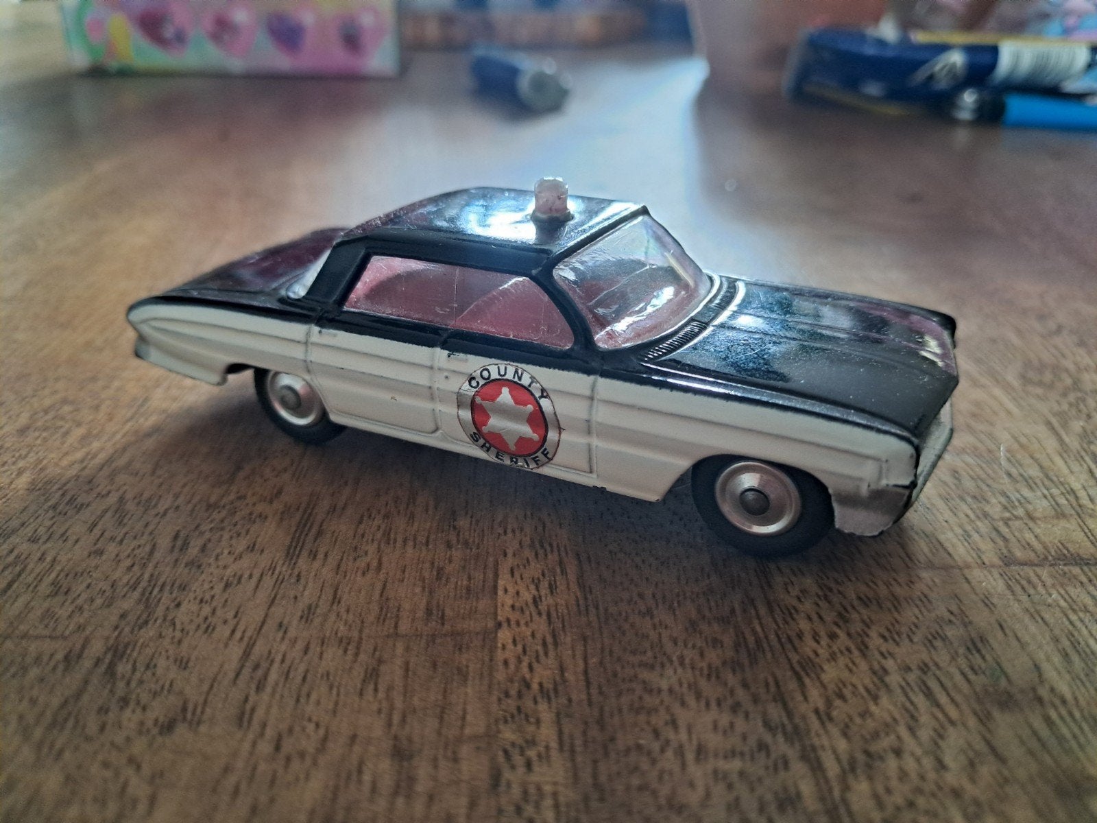 Vintage Corgi Toys County Sheriff Politieauto, Verzenden, Gebruikt, Auto