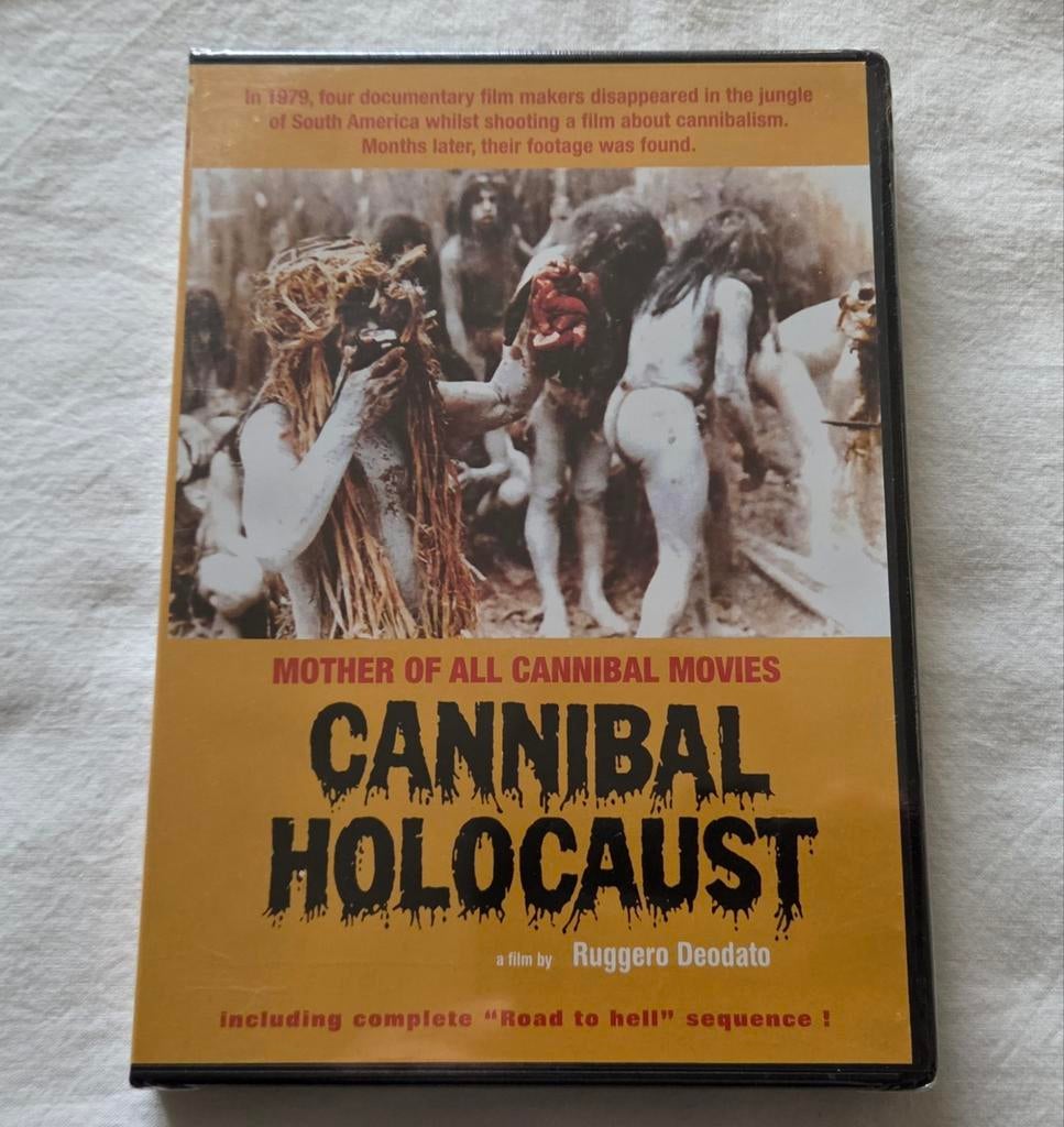Cannibal Holocaust Sealed Dvd Horror, Cd's en Dvd's, Dvd's | Horror, Vanaf 16 jaar, Ophalen of Verzenden, Nieuw in verpakking