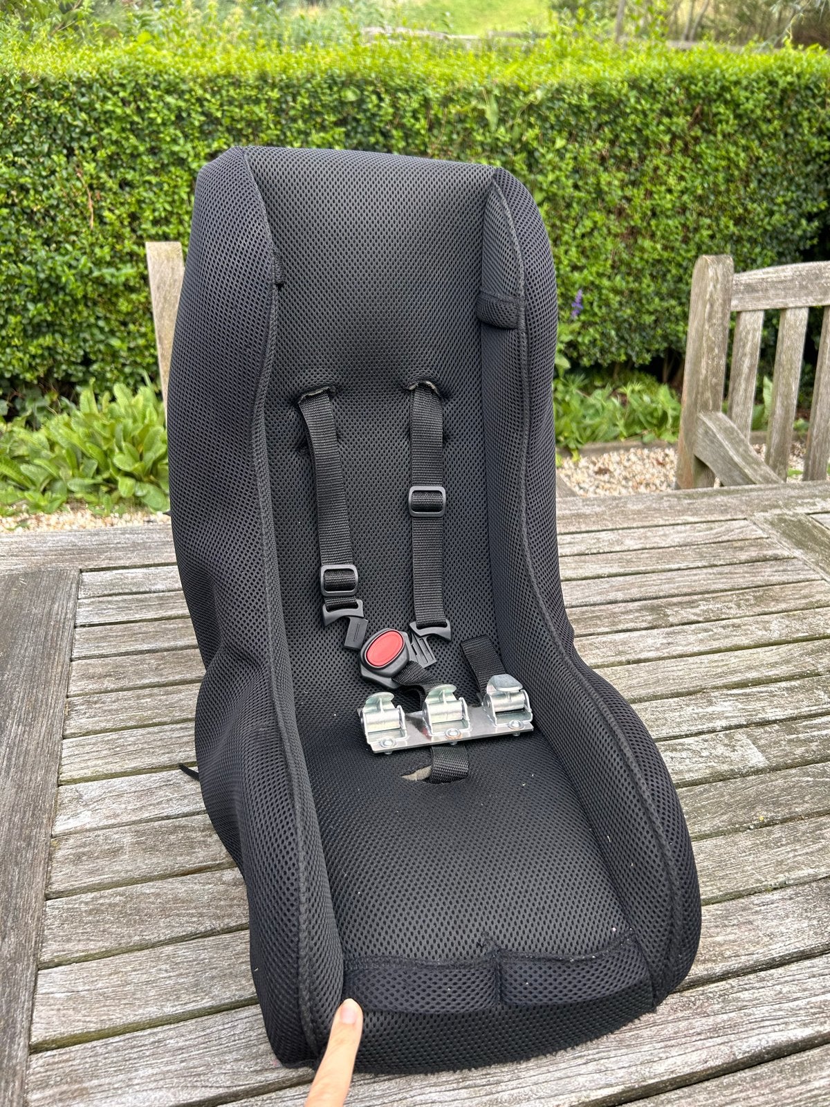 Melia babyschaal voor bakfiets - Comfortabel en veilig, Ophalen of Verzenden, Gebruikt, 0 t/m 10 kg, Voorzitje