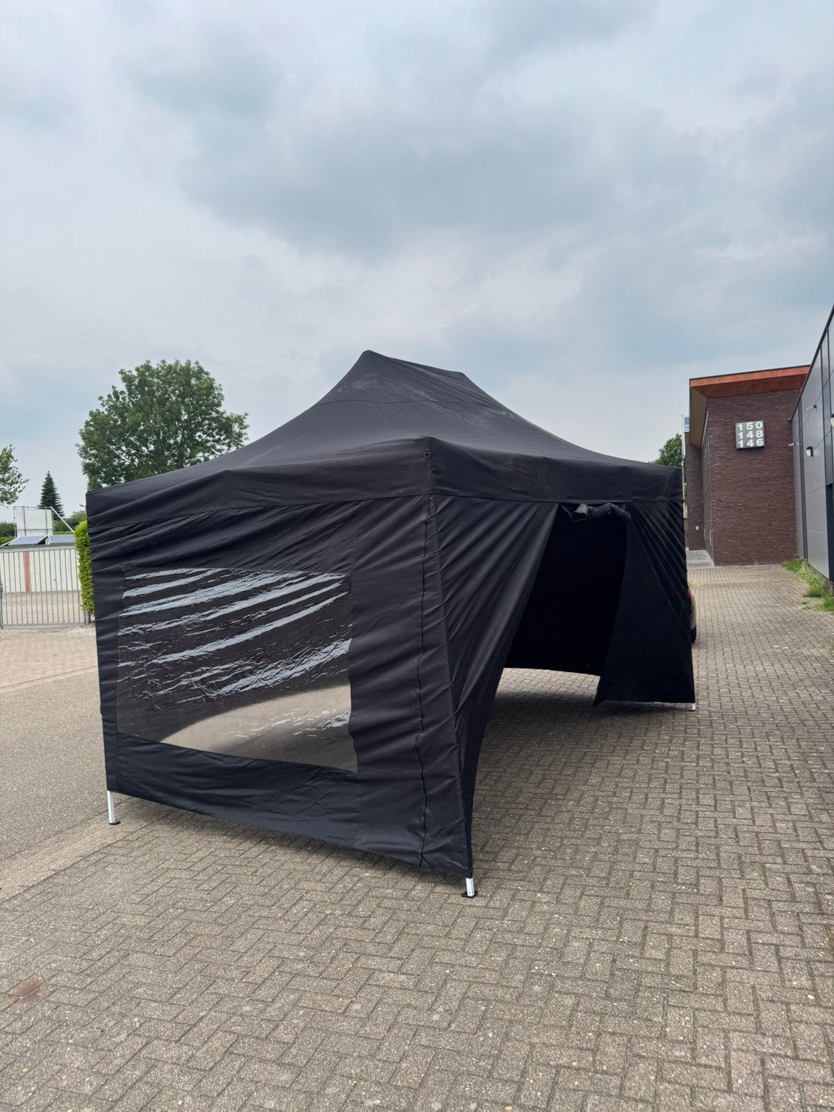 Easy up partytent 3x4,5M, Ophalen, Zo goed als nieuw, Minder dan 5 meter