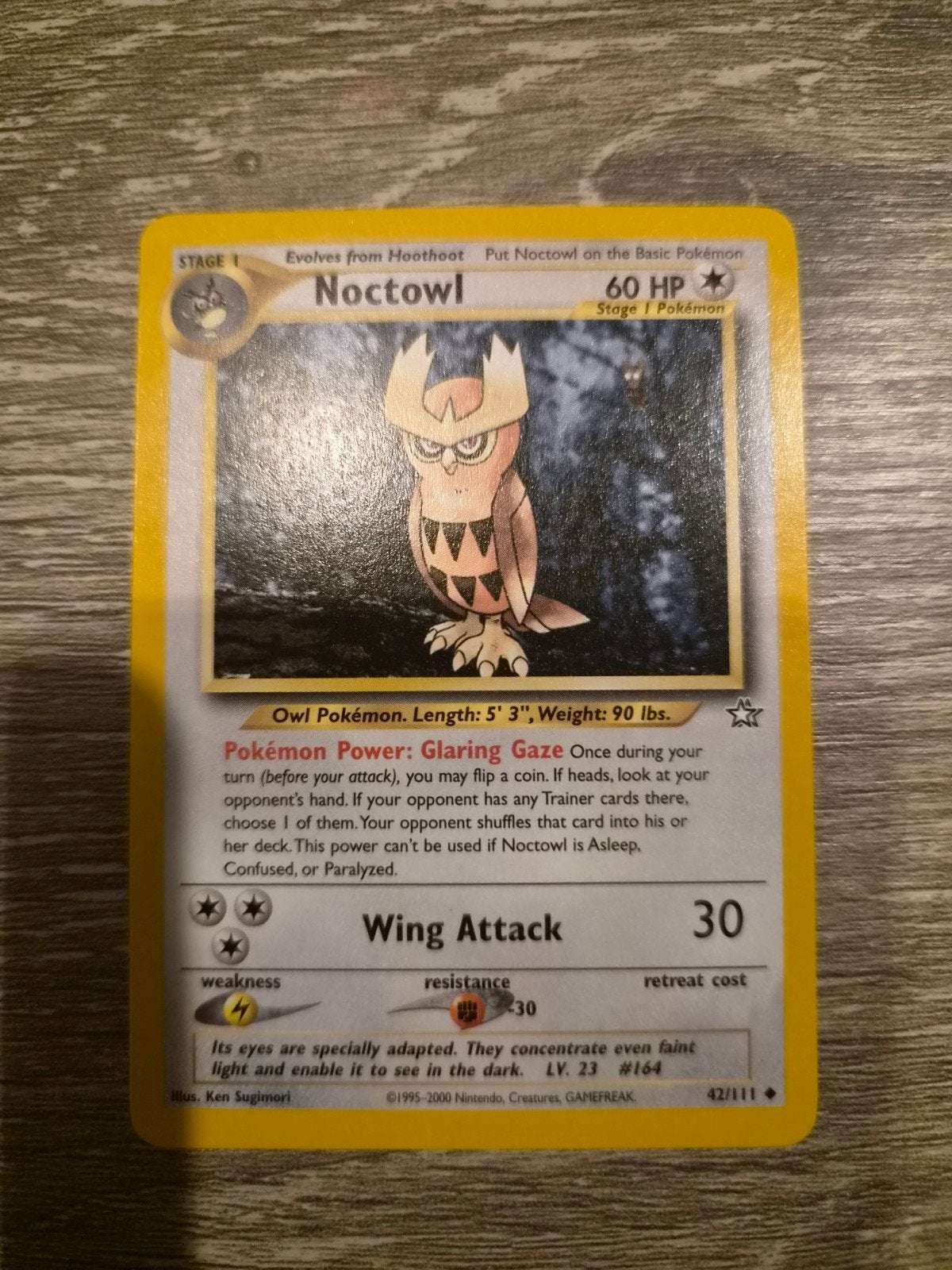 Noctowl Neo Genesis, Hobby en Vrije tijd, Verzenden, Zo goed als nieuw, Losse kaart