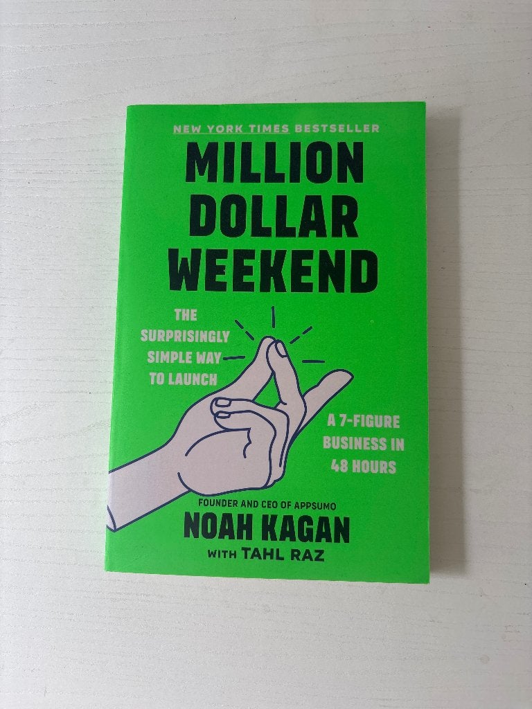 Million Dollar Weekend - Noah Kagan (Zo goed als nieuw), E-commerce en Internet, Verzenden, Noah Kagan, Zo goed als nieuw