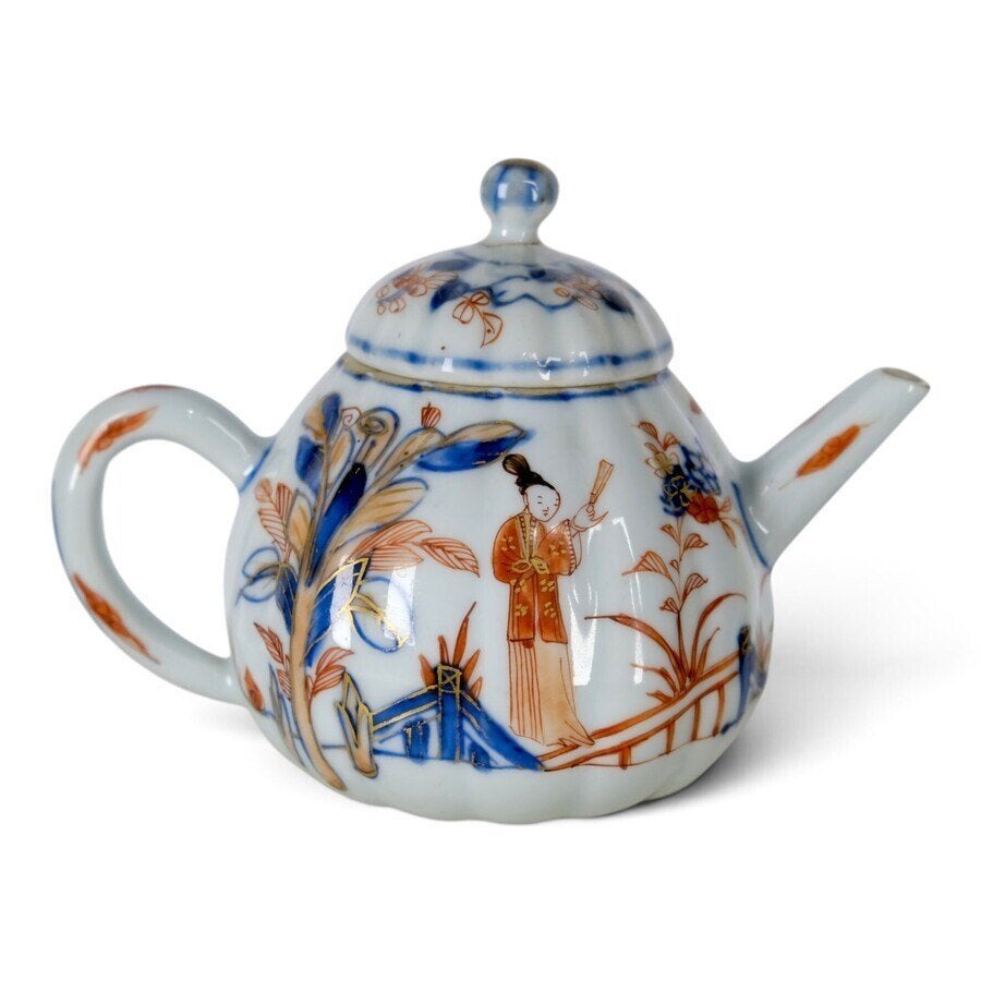 Chinees imari trekpotje, Kangxi periode, Ophalen of Verzenden