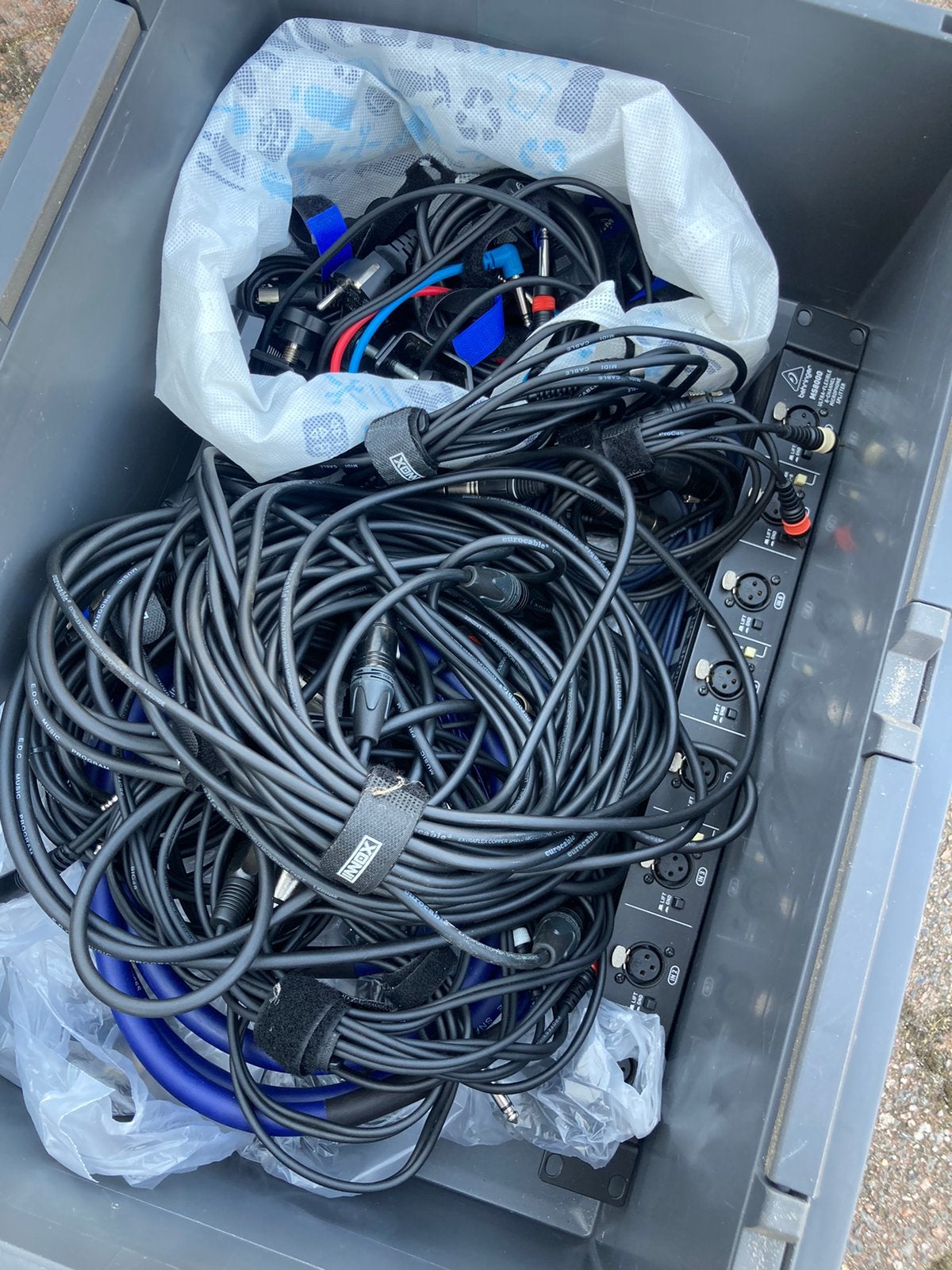Behringer MS8000 + toebehoren, Ophalen, Gebruikt
