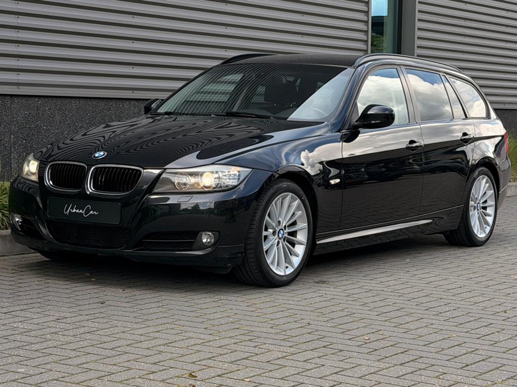 BMW 3-Serie 320d 184pk/AUTOMAAT/TOPSTAAT/NAP/CAM/DEALER ONDH, Auto's, BMW, 745 kg, 1995 cc, 4 cilinders, Zwart