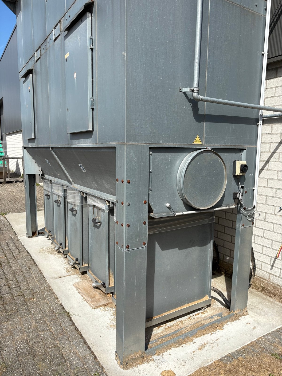 Riedex MD-450 Stofafzuiging - 11800 m³/u, 12 kW, Ophalen