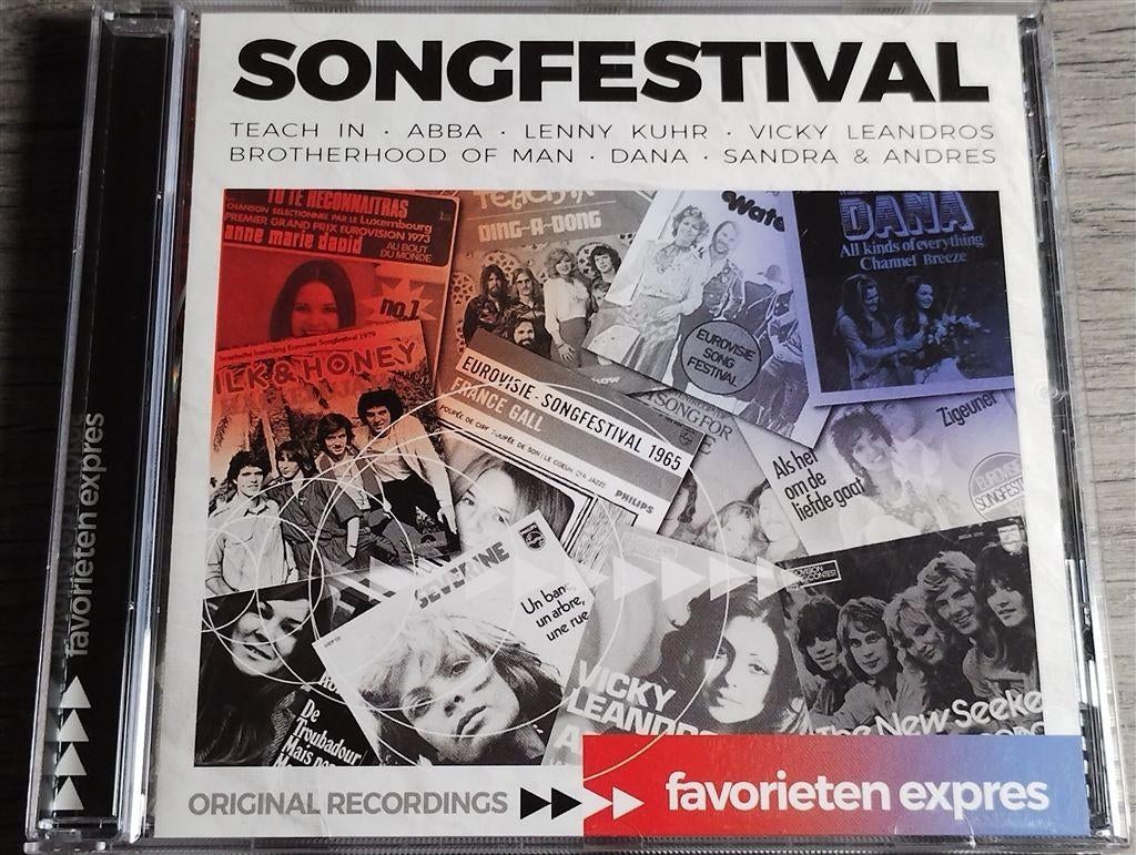 Favorieten Expres: Songfestival, Cd's en Dvd's, Cd's | Verzamelalbums, Ophalen of Verzenden, Zo goed als nieuw, Pop