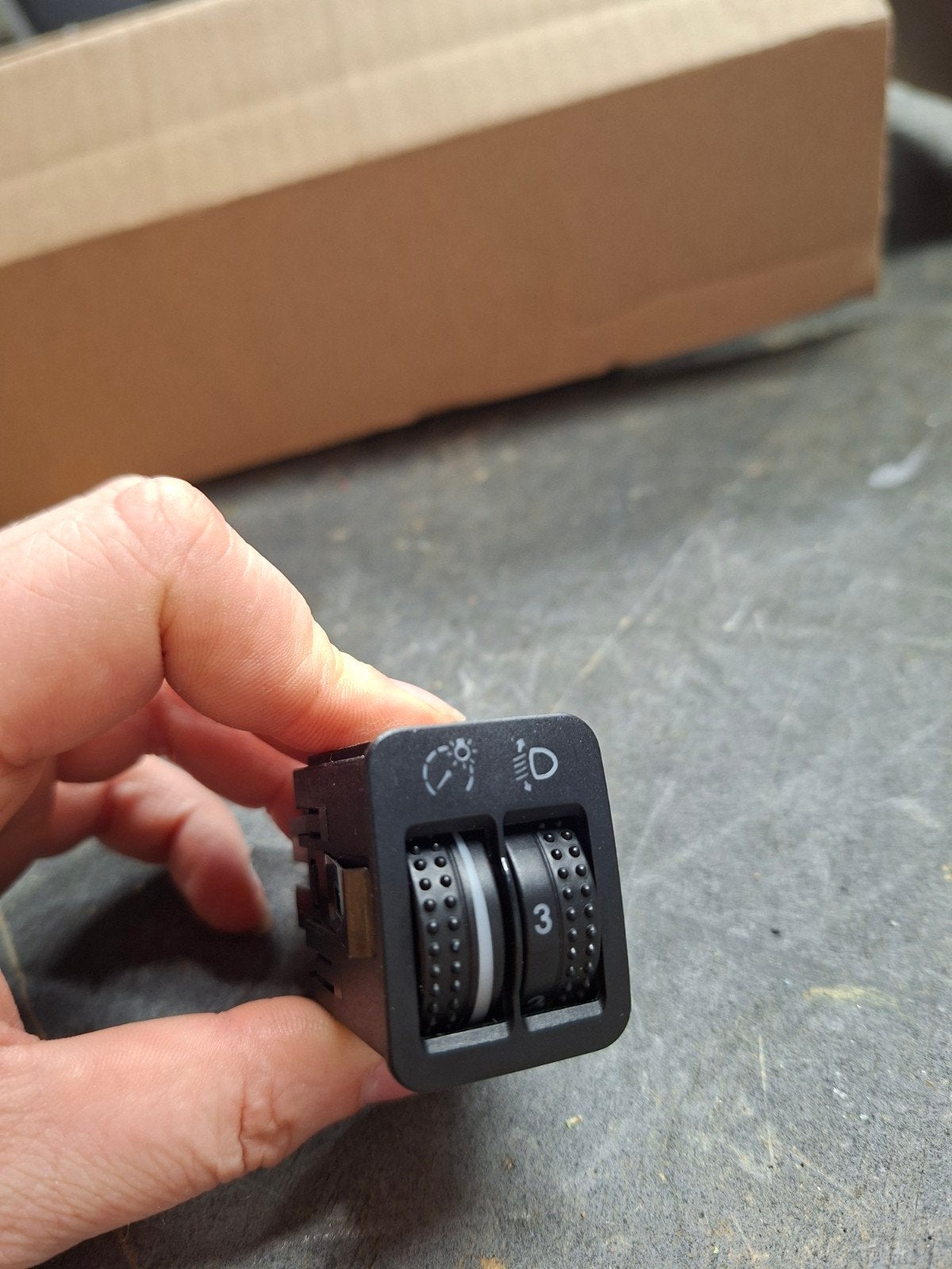 lichtverstel knopje van golf 4, Ophalen of Verzenden, Nieuw