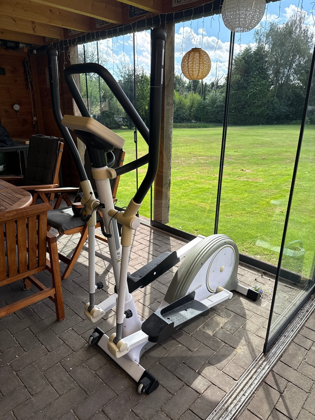 *** Crosstrainer X11.9 Sportsline - hartslagmeter - profi **, Sport en Fitness, Ophalen, Zo goed als nieuw, Crosstrainer, Metaal