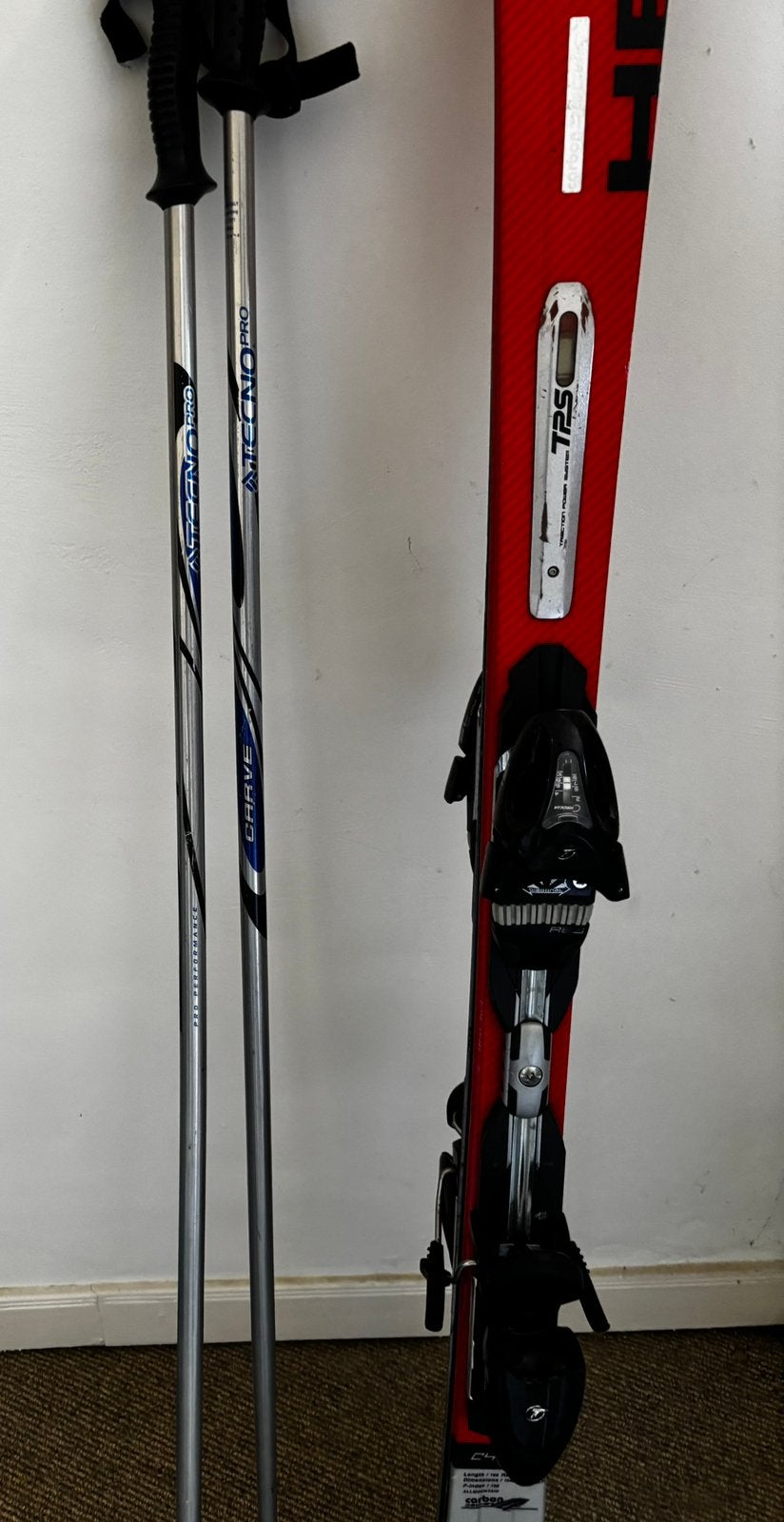 Head Carbon All mountain ski’s length: 156cm, Ophalen, 140 tot 160 cm, Gebruikt, Head