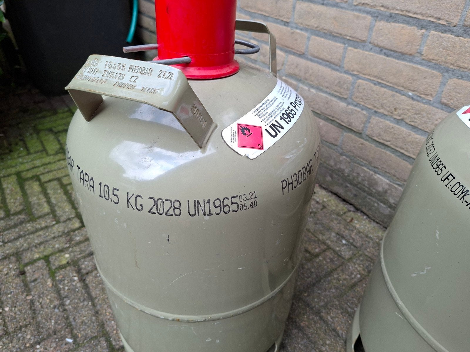 Propaan gasflessen 11kg - Leeg, Ophalen, Gebruikt