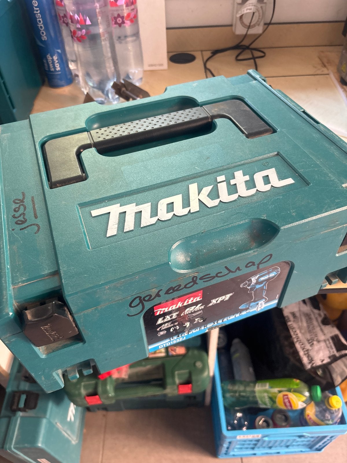 Makita gereedschapskoffer - Leeg, Doe-het-zelf en Verbouw, Ophalen of Verzenden, Gebruikt