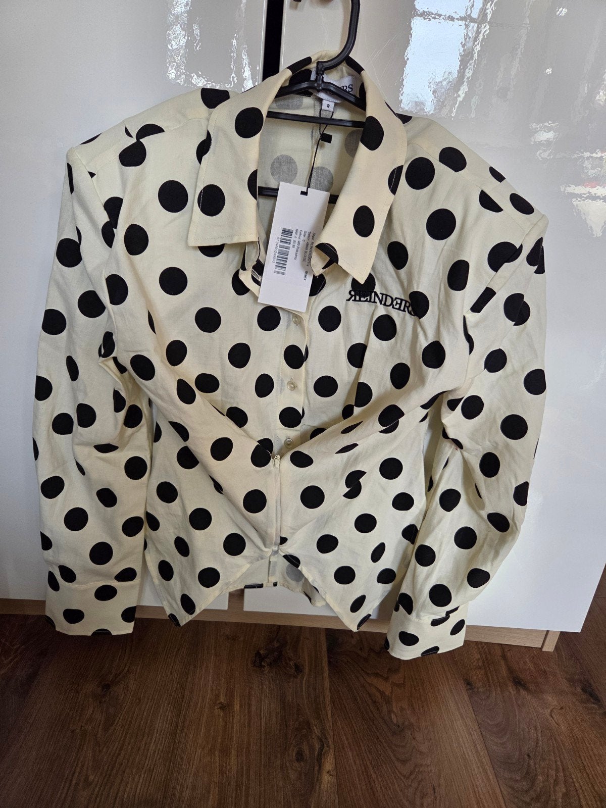 Reinders Amma Blouse Polkadots Maat S Nieuw met kaartje, Reinders, Verzenden, Wit, Nieuw