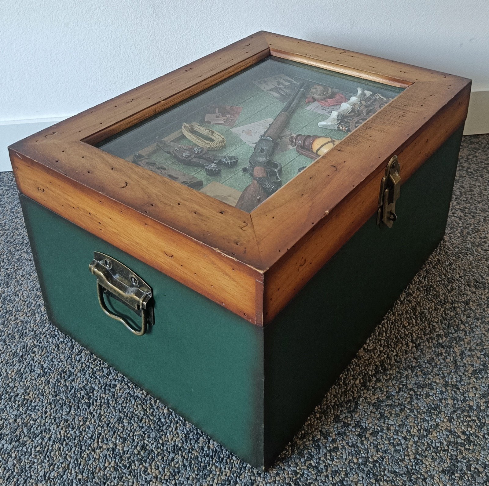Opbergkist Western style, Minder dan 50 cm, Minder dan 50 cm, Zo goed als nieuw, 5 – 50