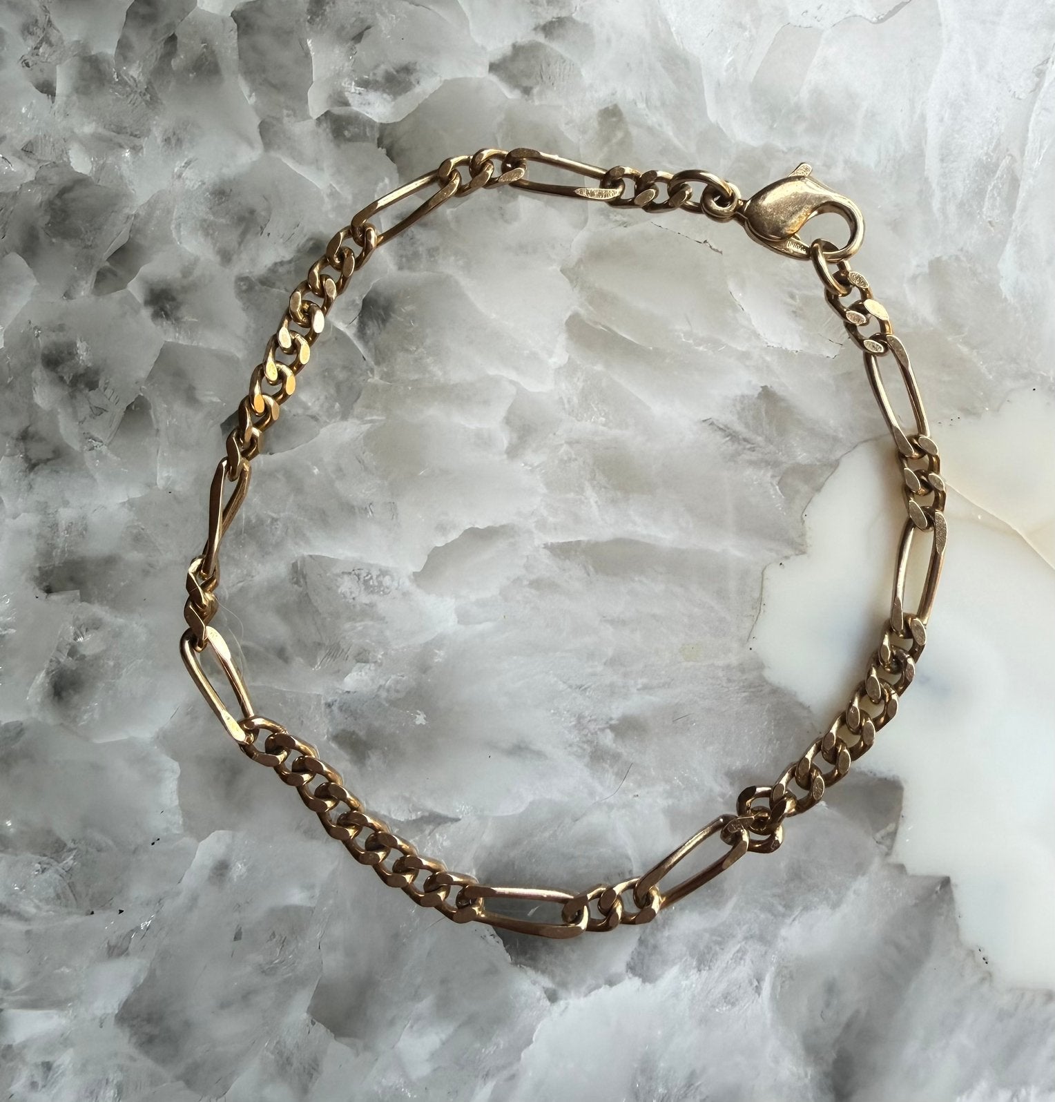 Armband Schakel, Sieraden, Tassen en Uiterlijk, Armbanden, Verzenden, Zo goed als nieuw, Zilver