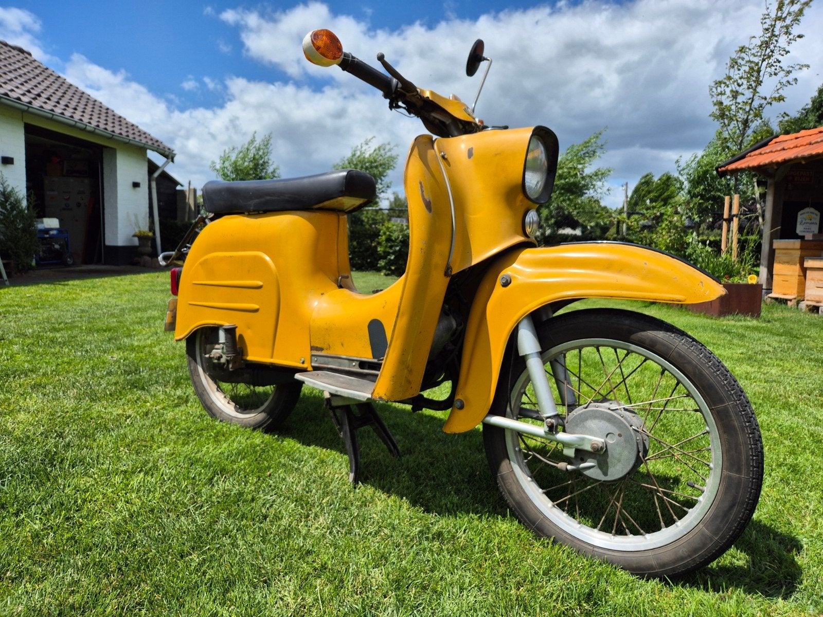Simson Schwalbe k51/1K, Fietsen en Brommers, Maximaal 45 km/u, 50 cc, 3 versnellingen, Ophalen