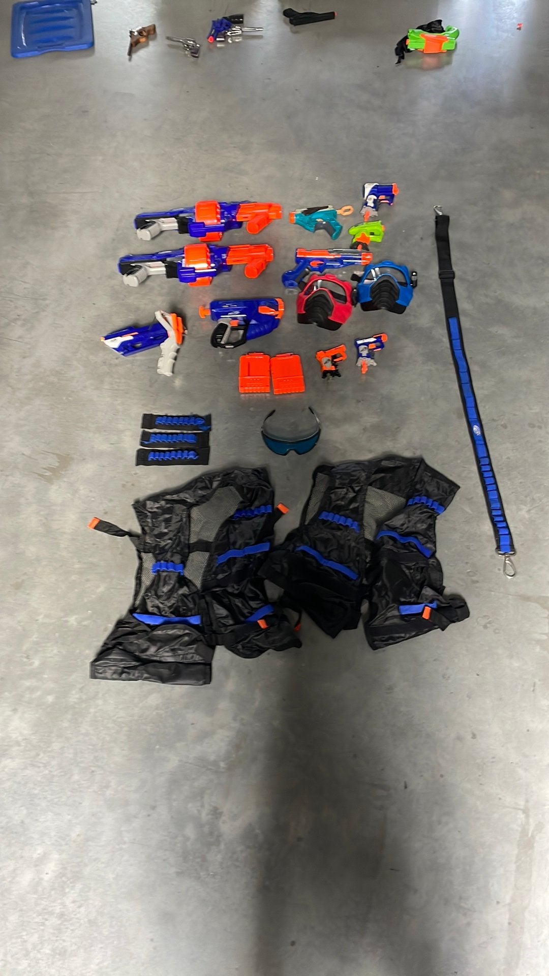 Nerf pistolen en kogels, Ophalen of Verzenden, Gebruikt