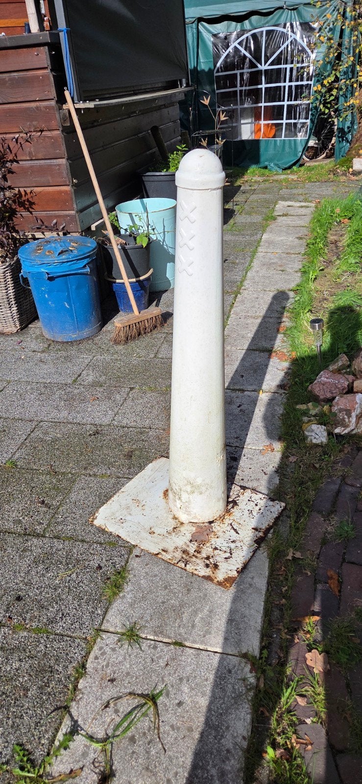 Amsterdams paaltje - Origineel en decoratief, Ophalen, Gebruikt