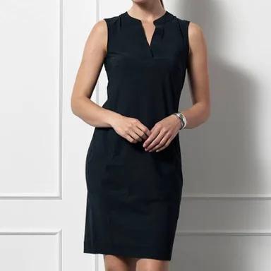Studio Anneloes Simplicity Jurk Mouwloos Zwart XS Travelstof, Kleding | Dames, Zwart, Ophalen of Verzenden, Zo goed als nieuw