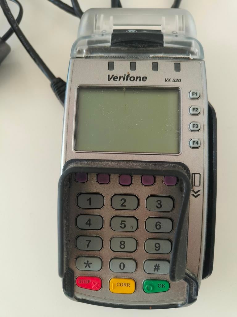 Verifone VX 520 pinautomaat met oplader, Ophalen of Verzenden