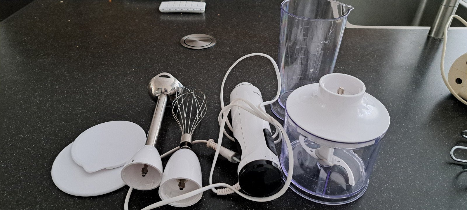 Silvercrest Staafmixer Set  ZGAN, Ophalen of Verzenden, Zo goed als nieuw