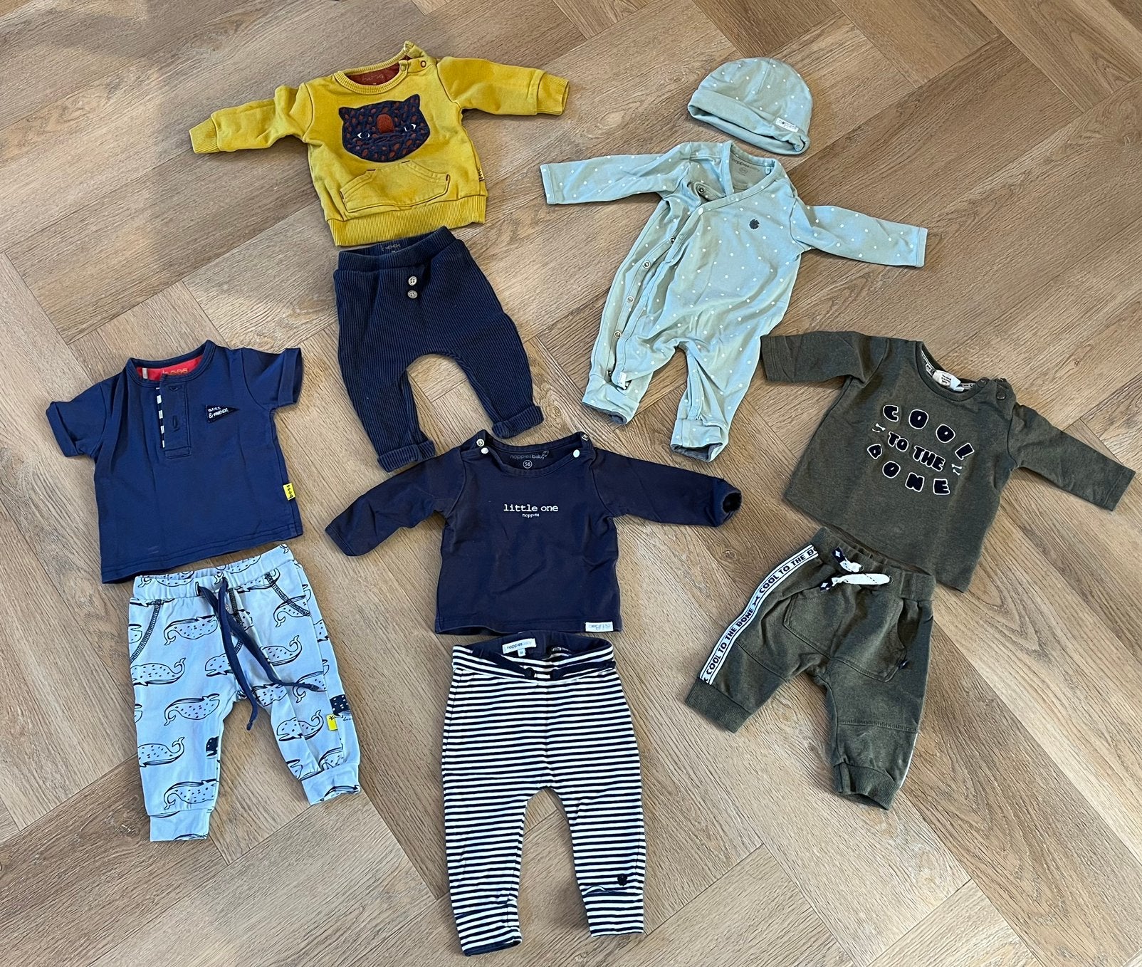 Babykleding pakket maat 56, Ophalen of Verzenden, Gebruikt, Maat 56