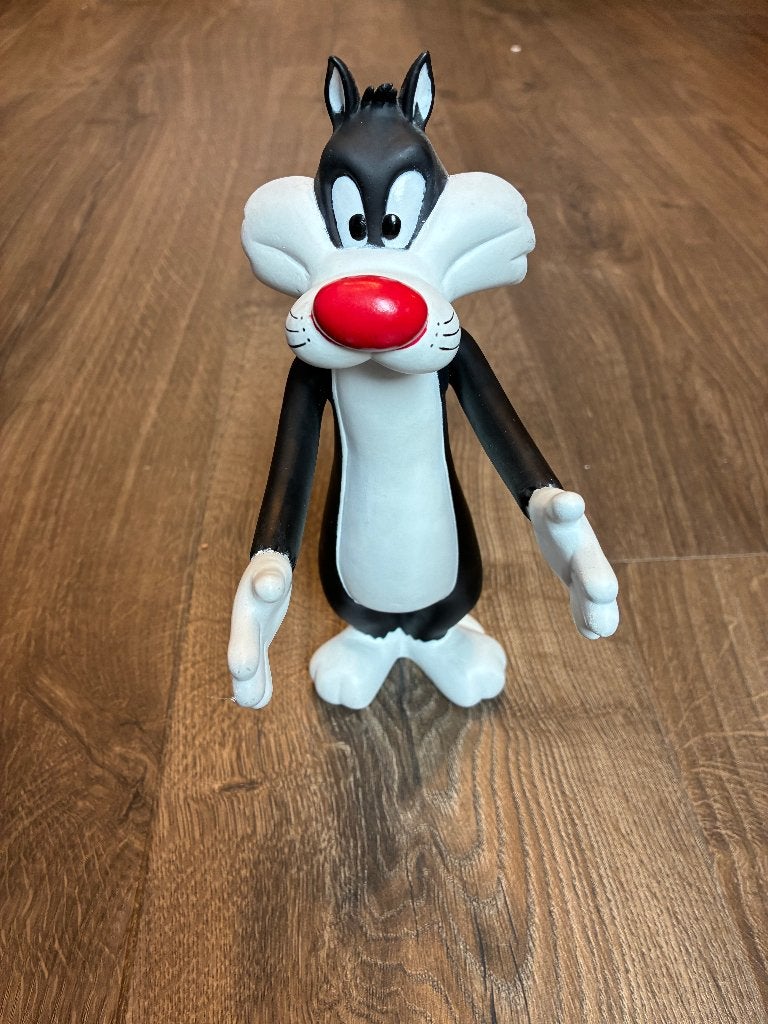 Looney Tunes - Sylvester Beweegbaar Figuur, Ophalen of Verzenden, Zo goed als nieuw