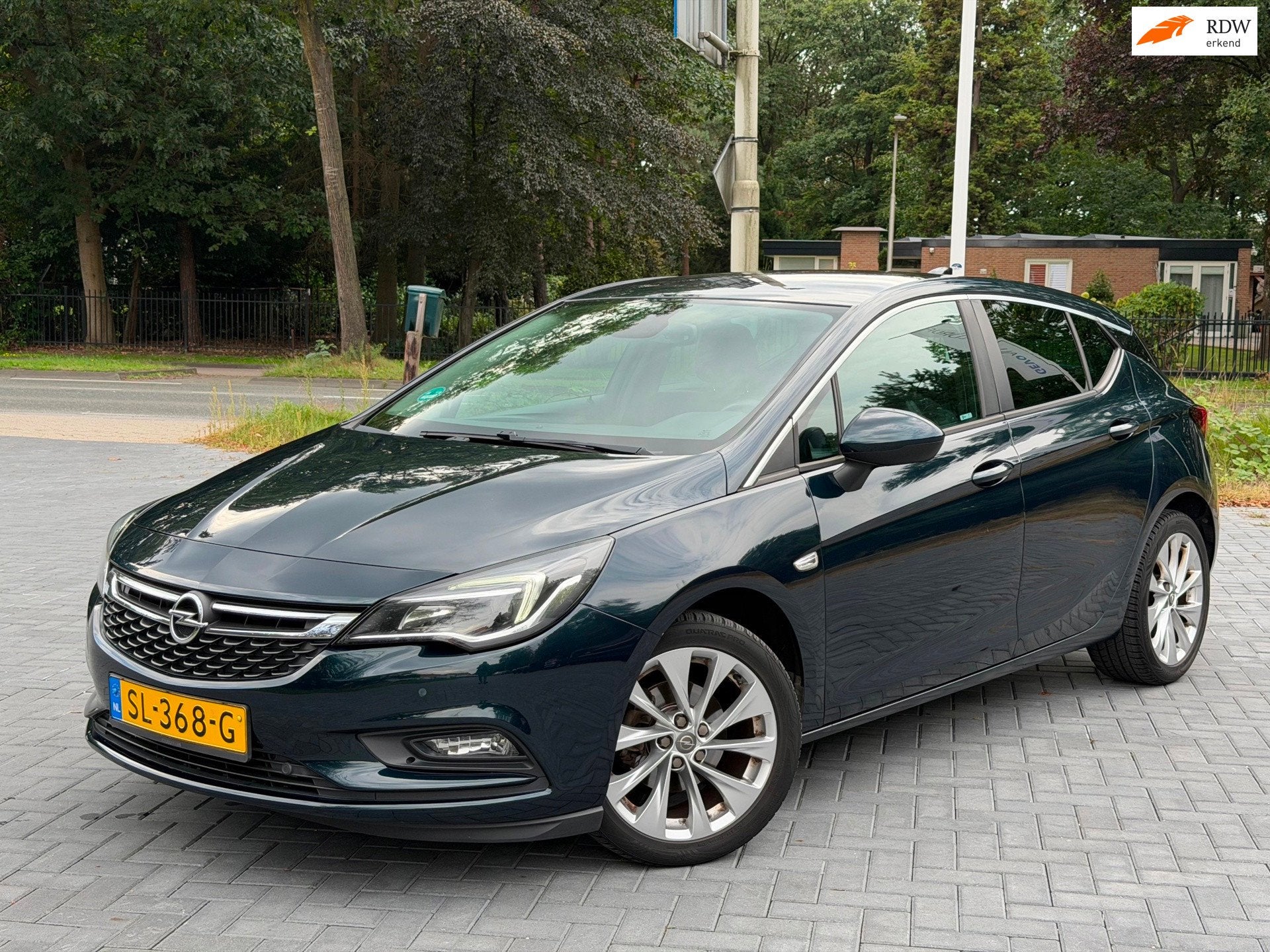 Opel Astra 1.0 Online Edition/Clima/Cruise/Navi/LMV/NAP, Gebruikt, Euro 6, Met garantie (alle), Parkeersensor