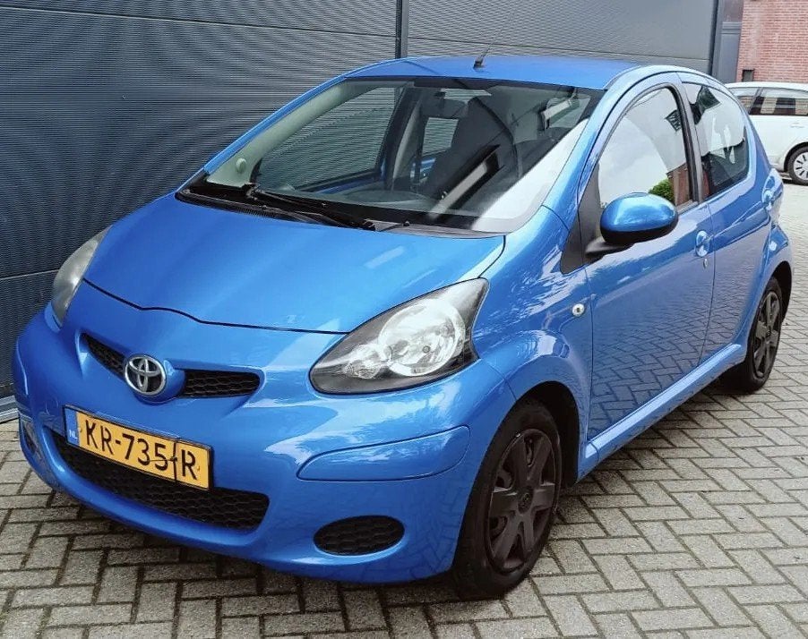 Toyota Aygo 1.0 12V Comfort Airco/Nette auto, Voorwielaandrijving, Euro 5, Stof, Zwart