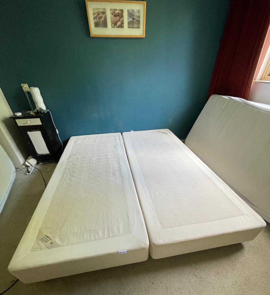 2 IKEA SULTAN ATNA bedbodems, Huis en Inrichting, Ophalen, Eenpersoons, 220 cm, 90 cm
