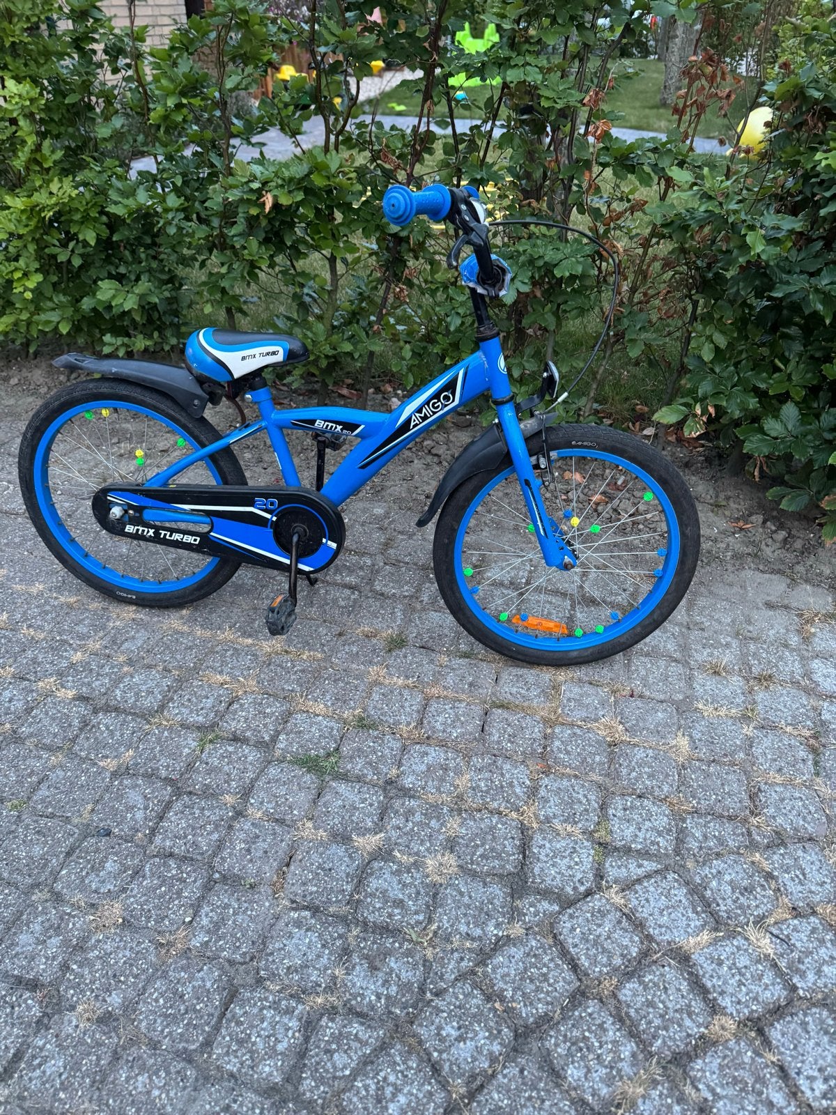 Amigo BMX Turbo jongensfiets 20 inch, Gebruikt, Velgrem, Minder dan 49 cm, Ophalen