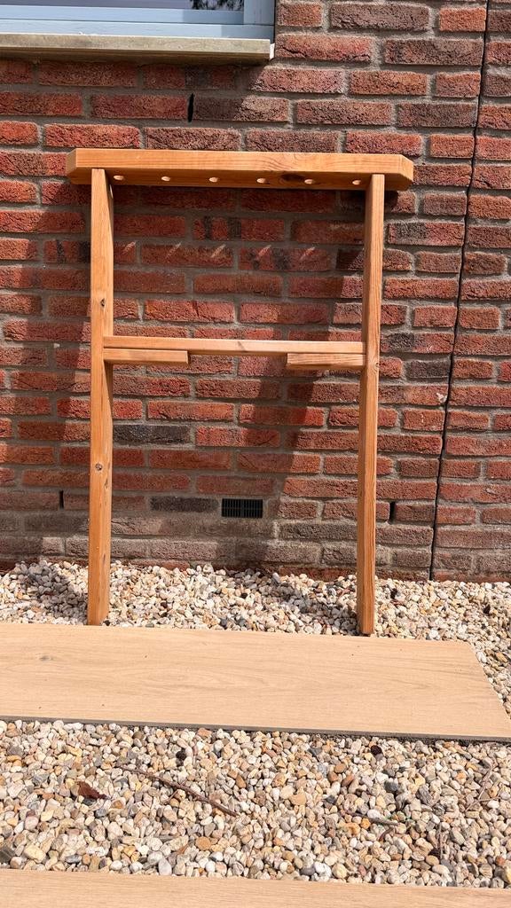Houten drankhouder voor Kirami hottub kachel, Tuin en Terras, Ophalen, Gebruikt