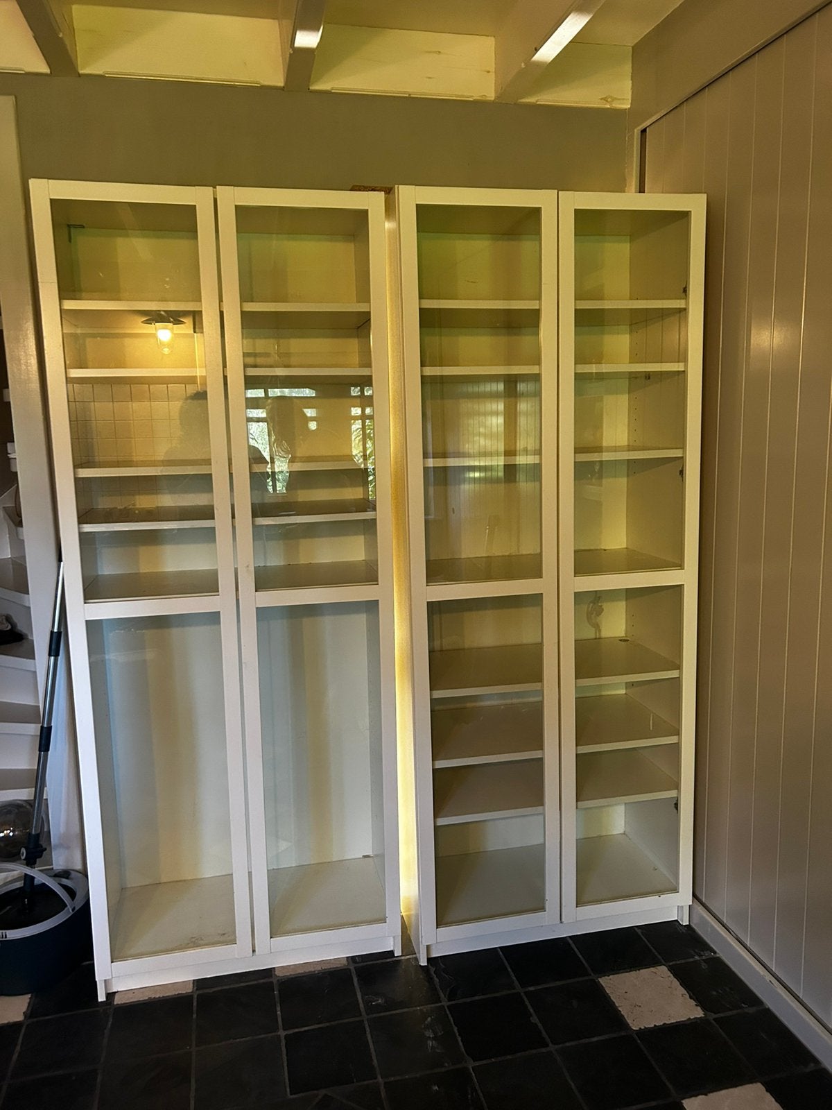 Ikea Billy kast oxberg wit, Raamkozijn, Zo goed als nieuw, Hout, Ophalen