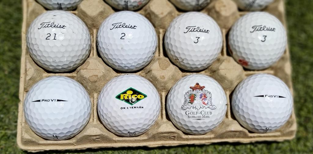 20 golfballen Titleist Pro V1 AAA+ Kwaliteit, Sport en Fitness, Golf, Ophalen of Verzenden, Zo goed als nieuw, Bal(len), Overige merken