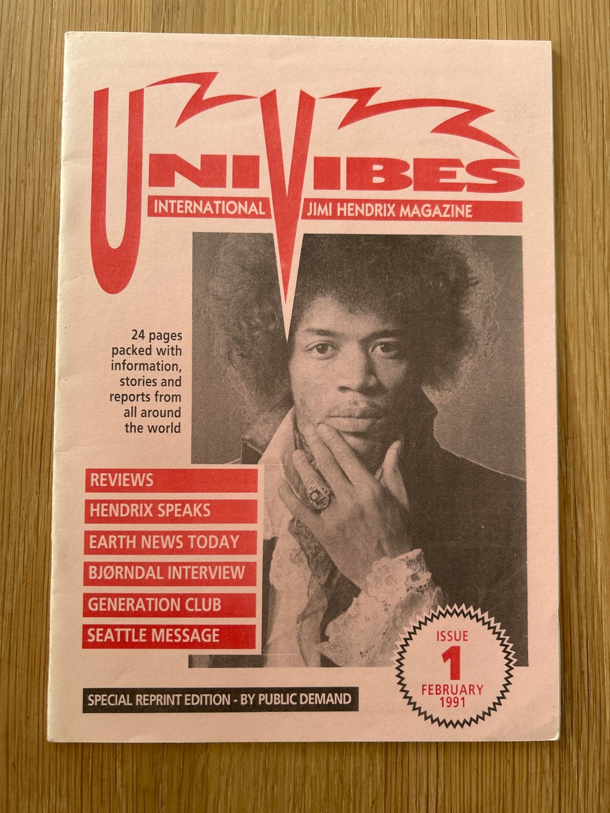 UniVibes International Jimi Hendrix Magazine - Complete Set, Boeken, Ophalen of Verzenden, Zo goed als nieuw, Artiest