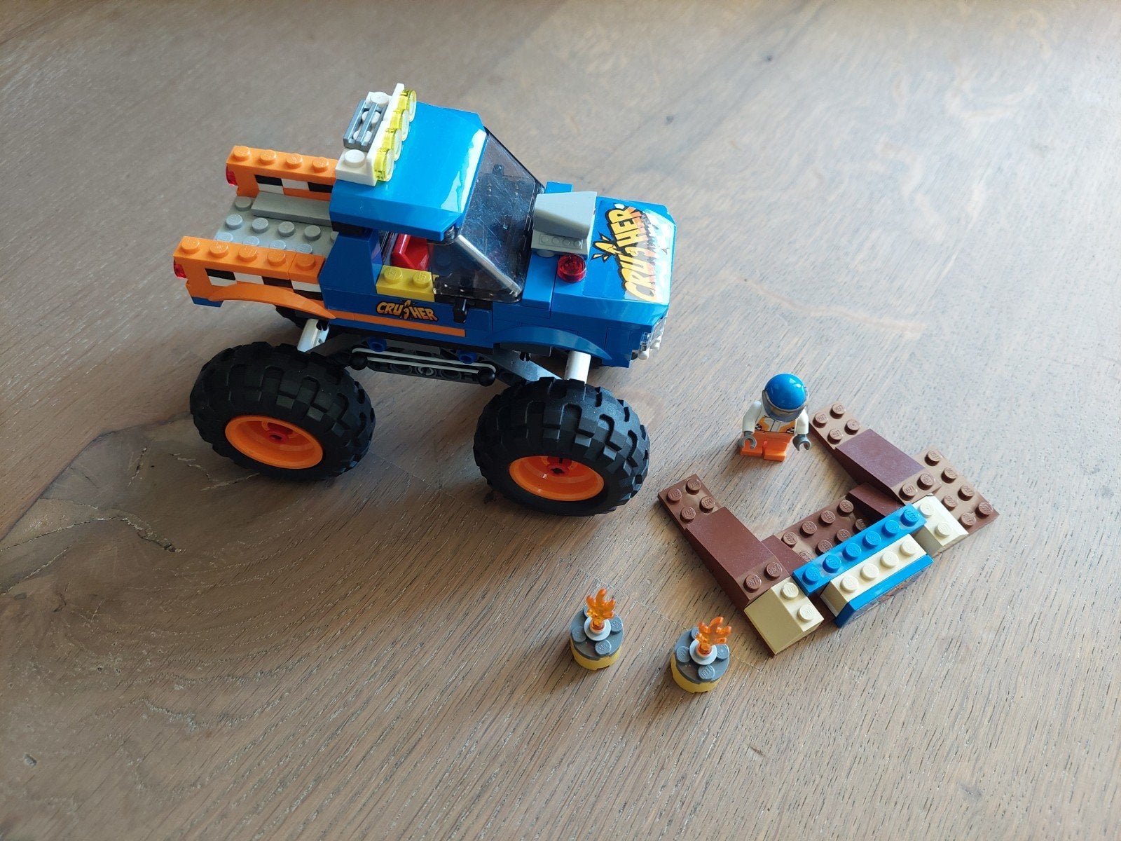 LEGO City Monstertruck 60180, City, Lego, Ophalen of Verzenden, Zo goed als nieuw