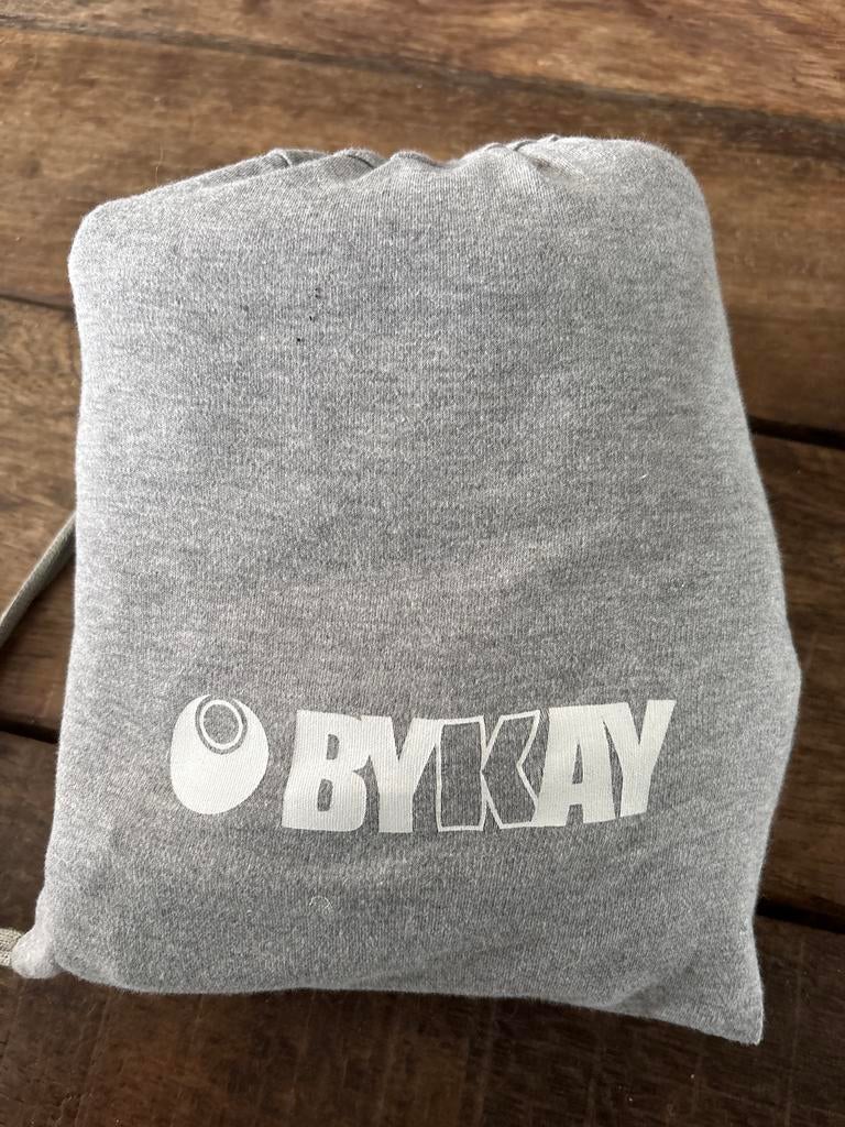ByKay Draagdoek Wrap Klassiek Grijs - Zacht & Ademend, Draagdoek, Zo goed als nieuw, Buik, Ophalen