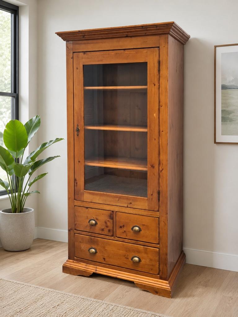 Mooie kast. Servieskast buffetkast vitrinekast, Huis en Inrichting, Ophalen, Met deur(en), 50 tot 100 cm, 150 tot 200 cm