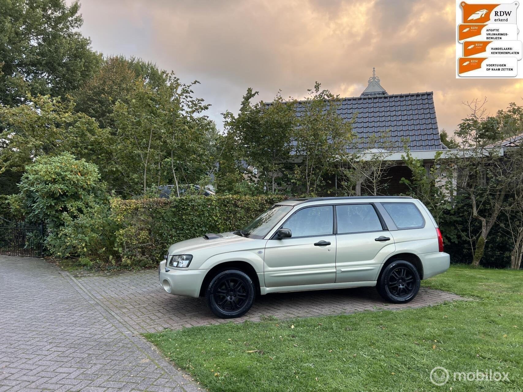 Sportieve Subaru Forester 2.5 Turbo AWD XT bj 2006 nwe apk, Auto's, Gebruikt, 4 cilinders, 2000 kg, Bedrijf