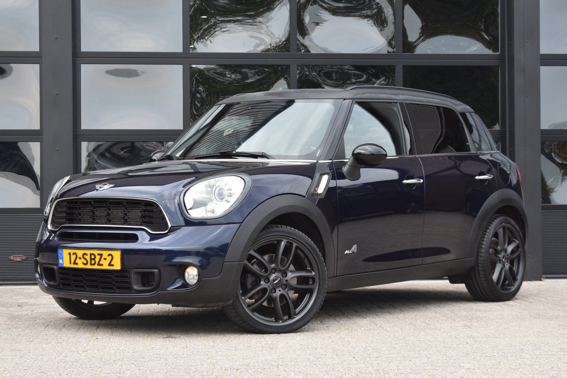 Mini Countryman 1.6 Cooper S ALL4 Pepper '11 Xenon Clima Cru, Auto's, 1355 kg, Euro 5, Gebruikt, Blauw