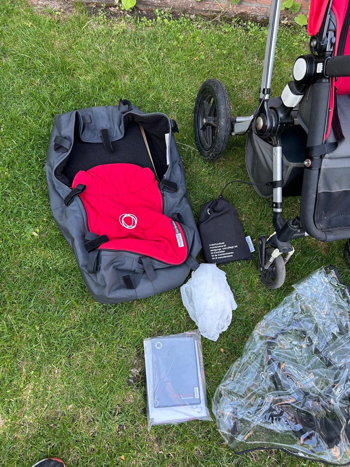 Complete Bugaboo kinderwagen met accessoires, Kinderen en Baby's, Kinderwagens en Combinaties, Gebruikt, Combiwagen, Bugaboo, Met reiswieg