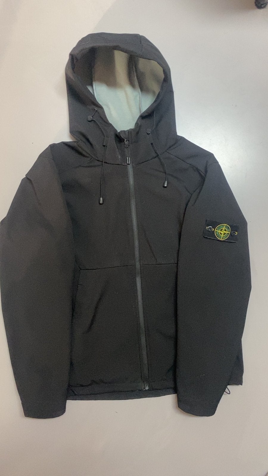 Stone island jas, Kleding | Heren, Jassen | Winter, Maat 48/50 (M), Zwart, Ophalen of Verzenden, Zo goed als nieuw