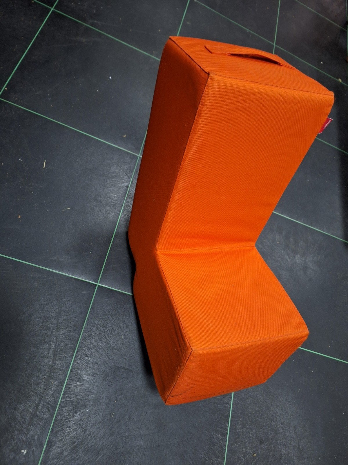 Lummel design Feauteil(tje) Oranje - Gebruikt, Compleet en S, Ophalen, Gebruikt, Stof, Minder dan 50 cm