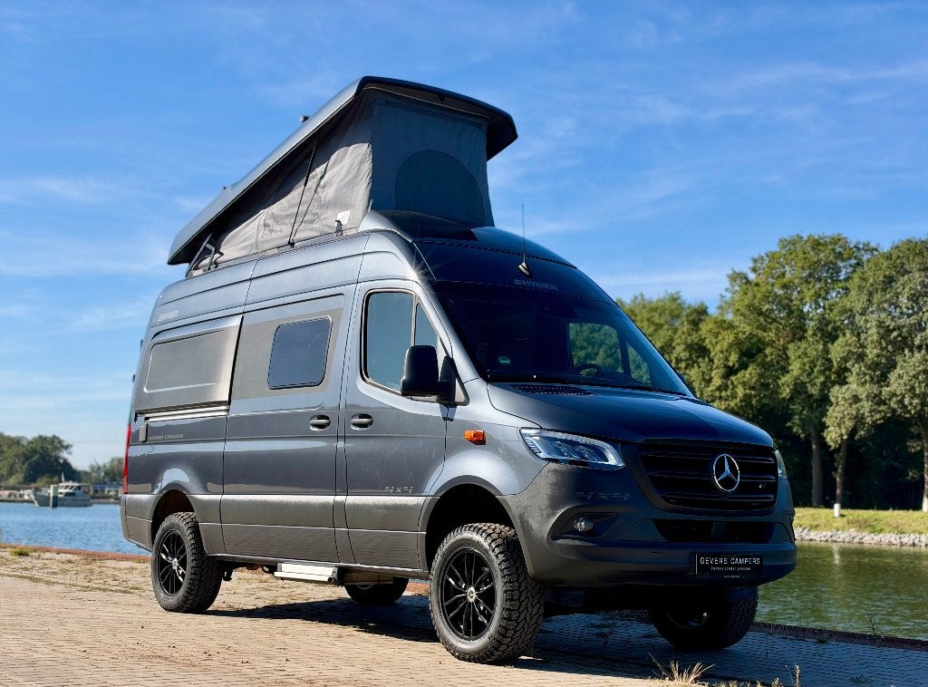 Hymer Grand Canyon S 4x4, Lithium, Solar, 1e eig, topstaat, Caravans en Kamperen, Automaat, Ringverwarming, Bedrijf, Diesel