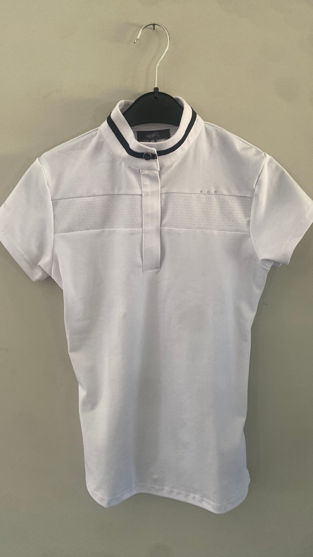 Wedstrijdshirt QHP, maat 34, Ophalen of Verzenden, Zo goed als nieuw, Dressuur, Bovenkleding
