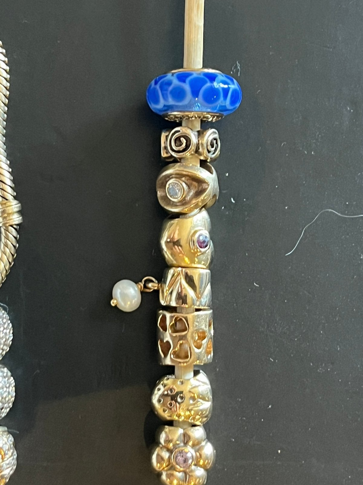 Pandora 14krt gouden bedels., Ophalen of Verzenden, Zo goed als nieuw, Goud, Pandora