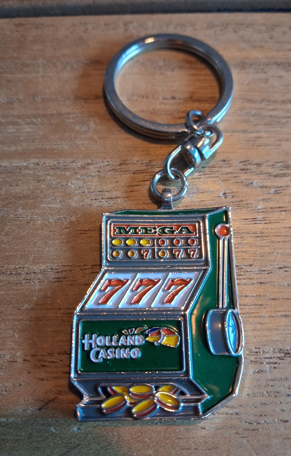 Holland Casino Mega 777 Sleutelhanger, Ophalen of Verzenden, Gebruikt, Overige typen